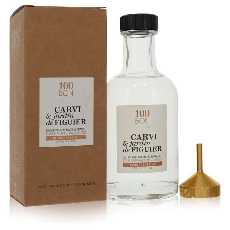 100 Bon Carvi & Jardin De Figuier by 100 Bon Eau De Parfum Refill (Unisex) for Men