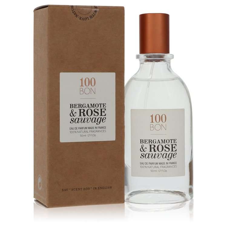 100 Bon Bergamote & Rose Sauvage by 100 Bon Eau De Parfum Spray (Unisex Refillable) for Men