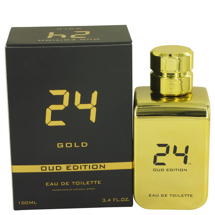 24 Gold Oud Edition Eau De Toilette Concentree Spray (Unisex)