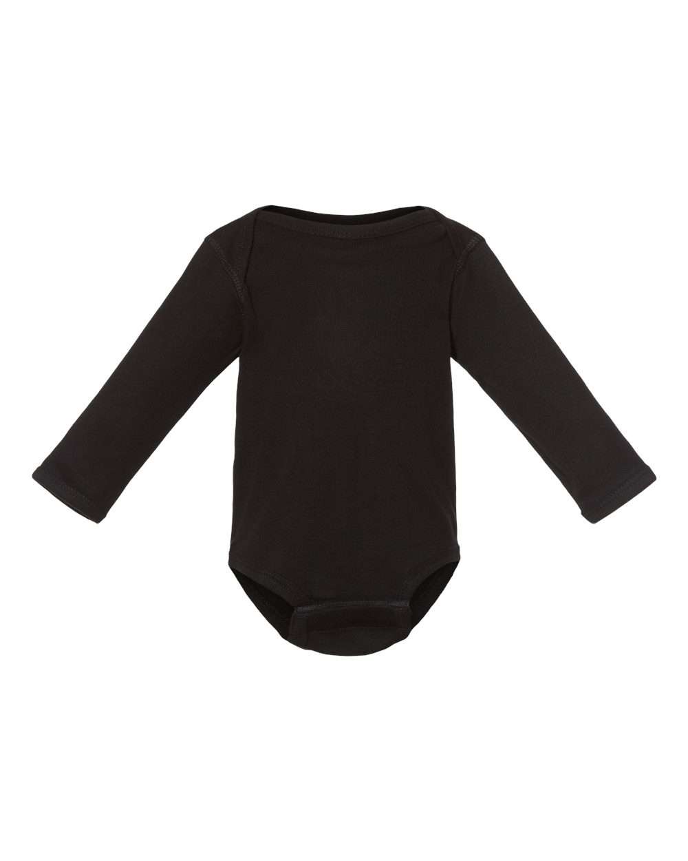 Rabbit Skins Infant Long Sleeve Baby Rib Bodysuit - 4411