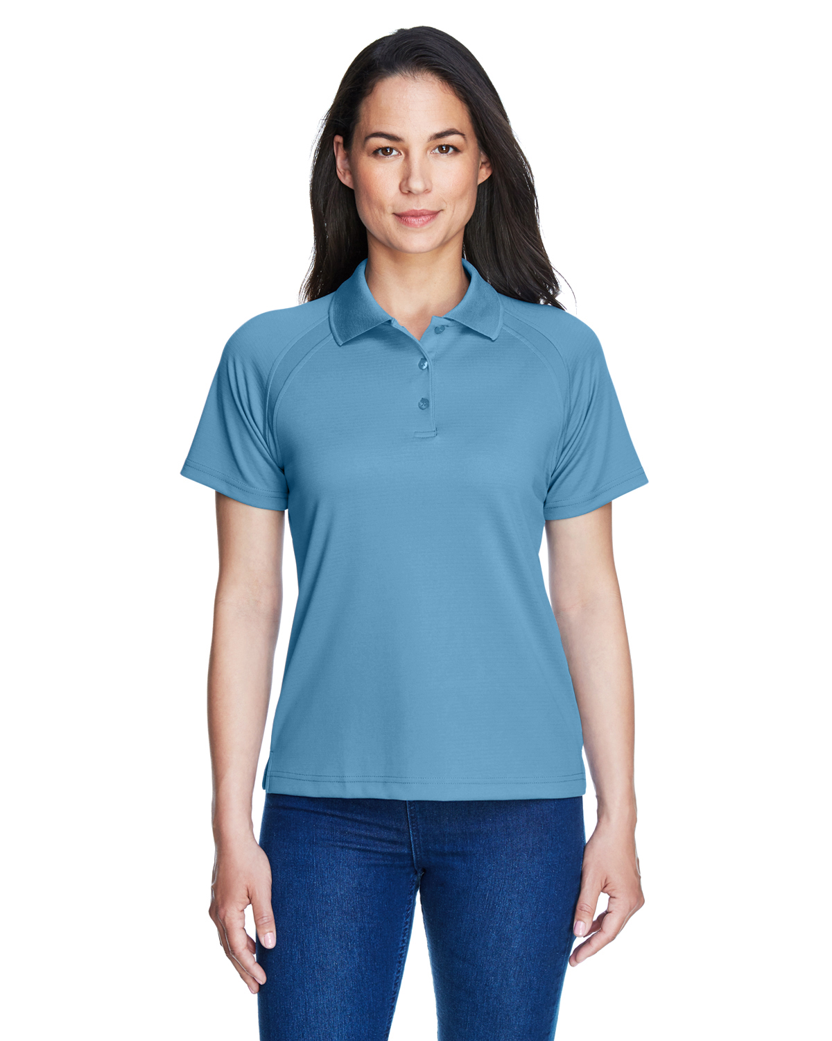 Ash City - Extreme 75056 Ladies' Eperformance™ Ottoman Textured Polo