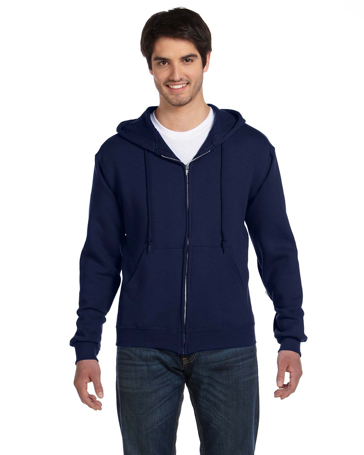 Fruit of the Loom 82230 Adult 20 oz.lin. yd. Supercotton™ Full-Zip Hood