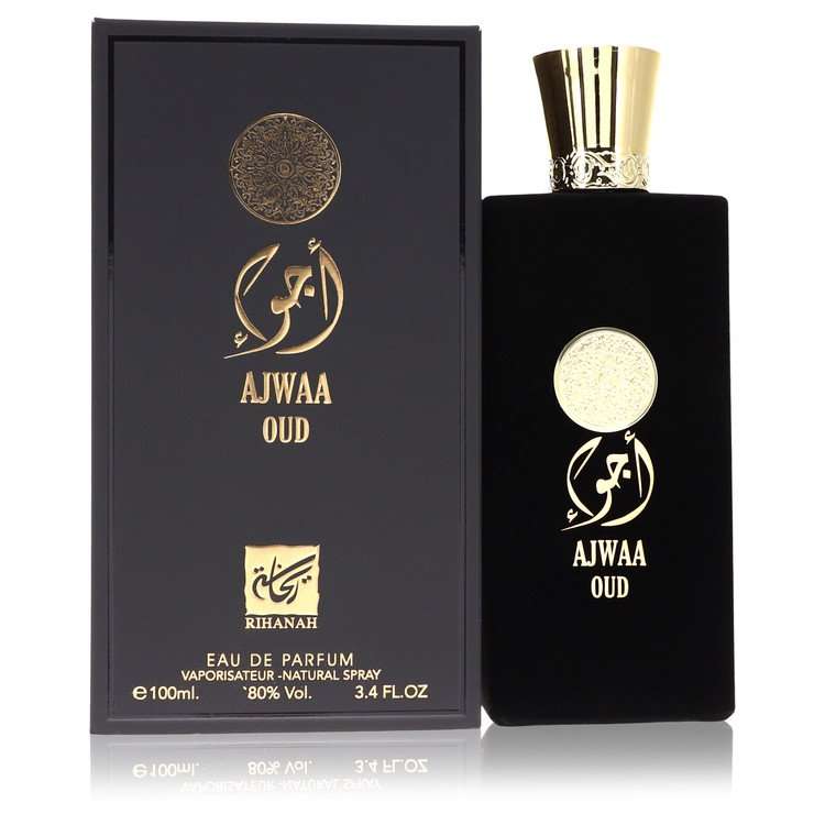 Ajwaa Oud by Rihanah Eau De Parfum Spray (Unisex) for Men