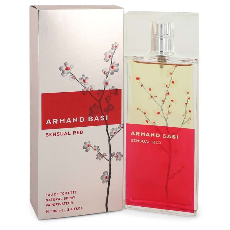 Armand Basi Sensual Red by Armand Basi Eau De Toilette Spray for Women