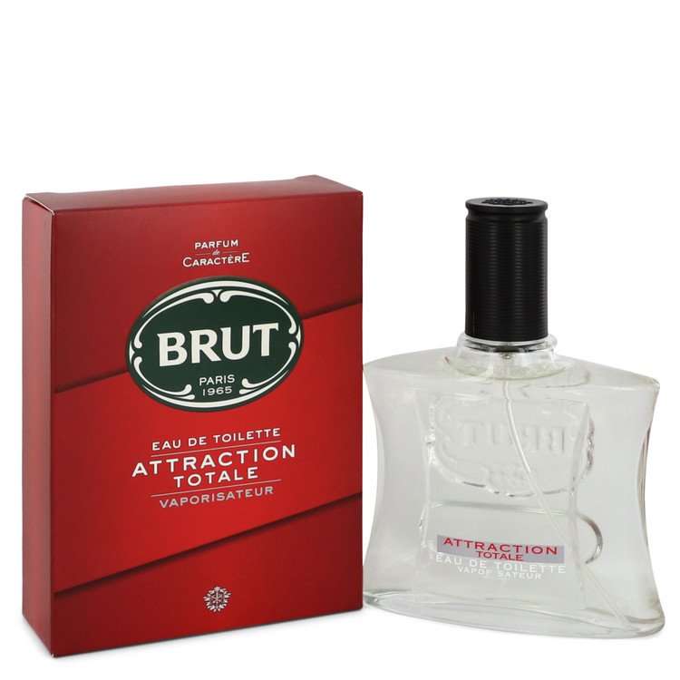 Brut Attraction Totale by Faberge Eau De Toilette Spray for Men