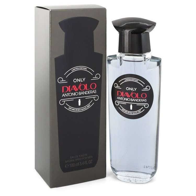 Diavolo Only by Antonio Banderas Eau De Toilette Spray for Men