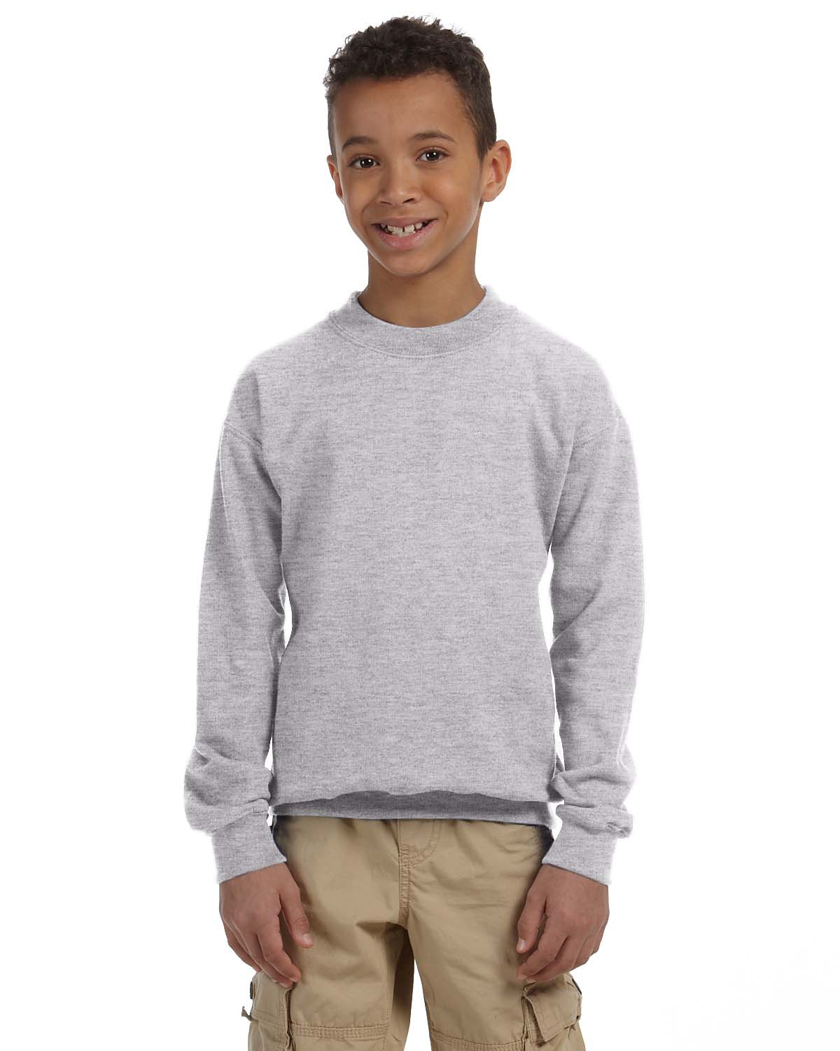 Gildan G180B Youth Heavy Blend™ 8 oz., 50/50 Fleece Crew