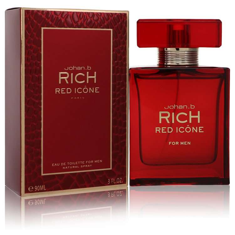 Johan B Rich Red Icone by Johan B Eau De Toilette Spray for Men