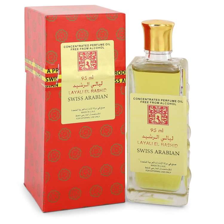 Layali El Rashid by Swiss Arabian Concentrated Perfume Oil Free From Alcohol (Unisex) for Women