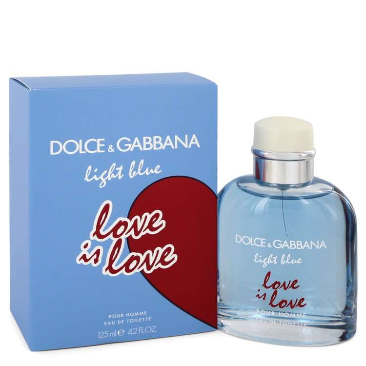 Light Blue Love Is Love by Dolce & Gabbana Eau De Toilette Spray for Men