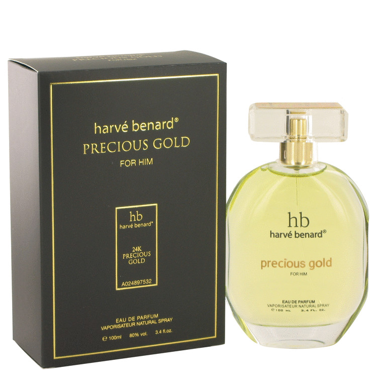 Precious Gold by Harve Benard Eau De Toilette Spray for Men