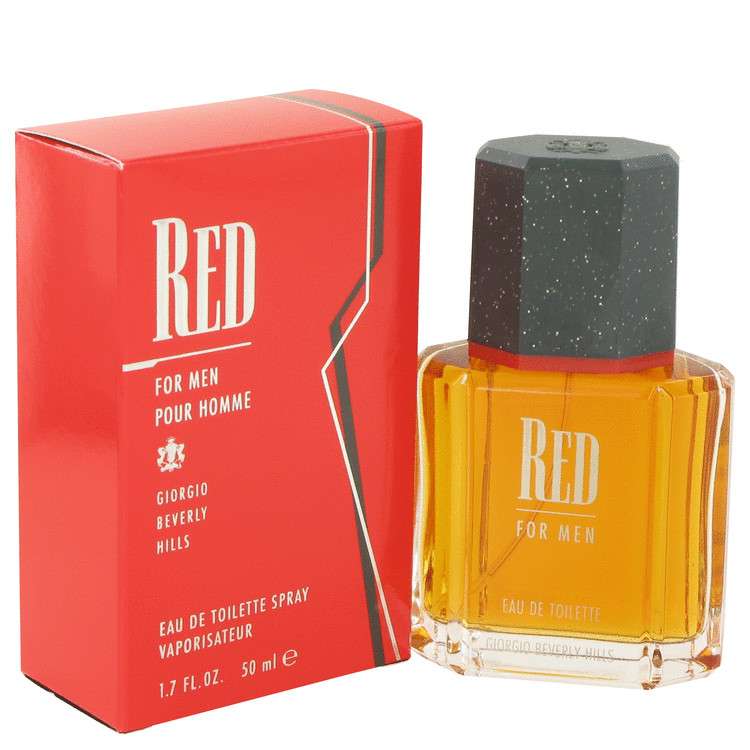 RED by Giorgio Beverly Hills Eau De Toilette Spray for Men