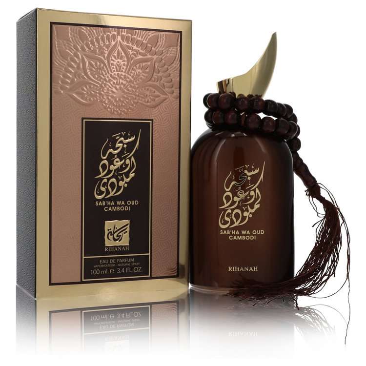 Sabha Wa Oud Cambodi by Rihanah Eau De Parfum Spray (Unisex) for Men