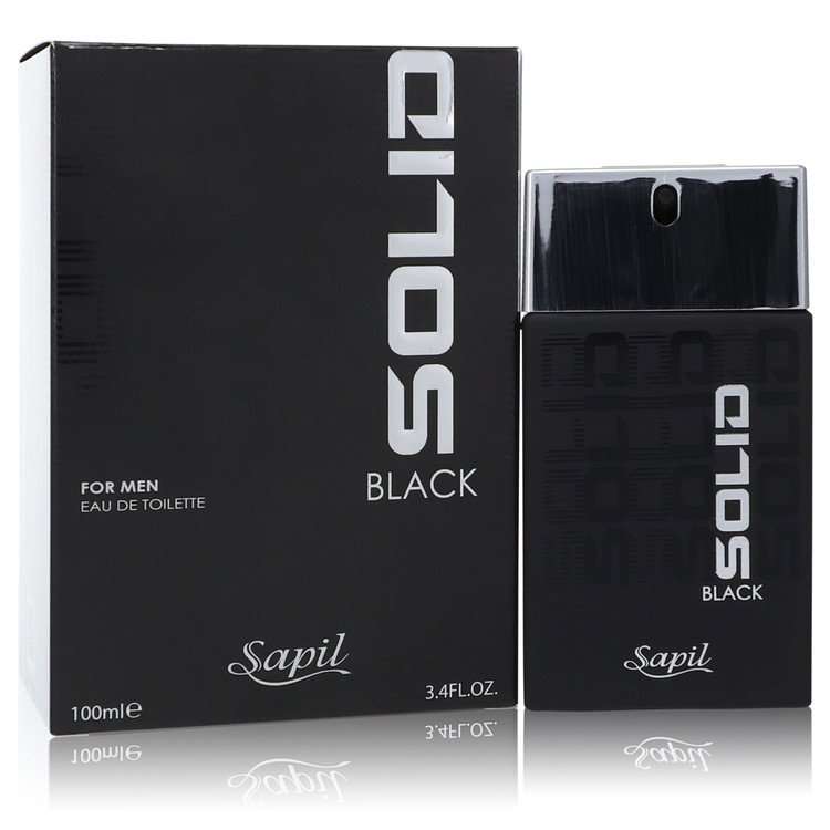 Sapil Solid Black by Sapil Eau De Toilette Spray for Men