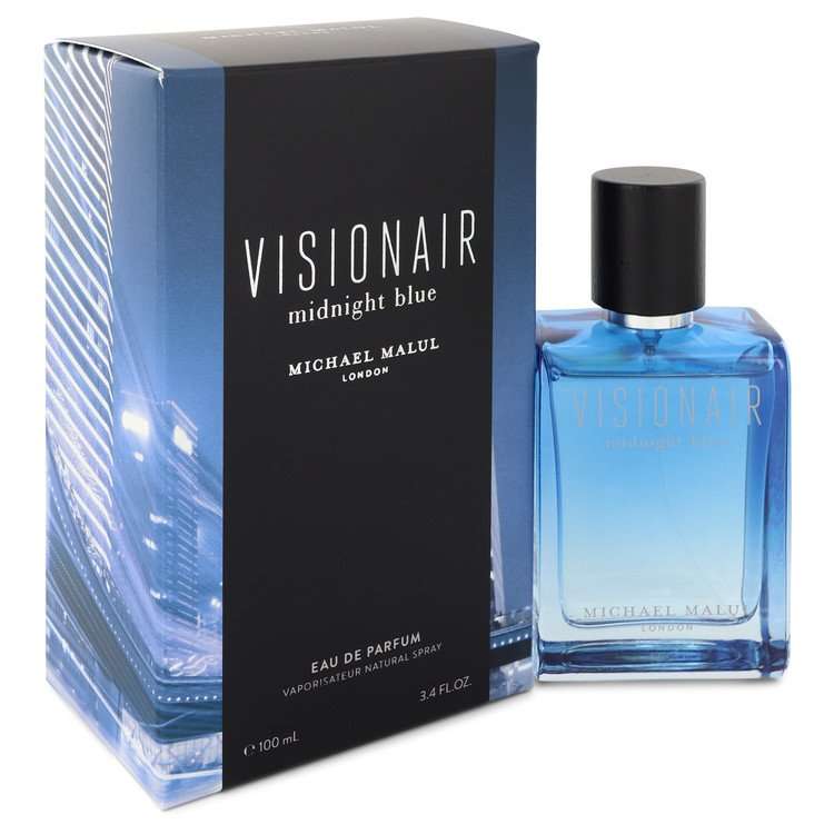 Visionair Midnight Blue by Michael Malul Eau De Parfum Spray for Men