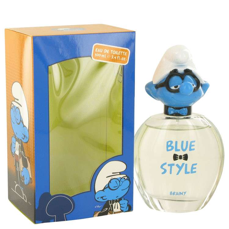 The Smurfs by Smurfs Blue Style Brainy Eau De Toilette Spray for Men