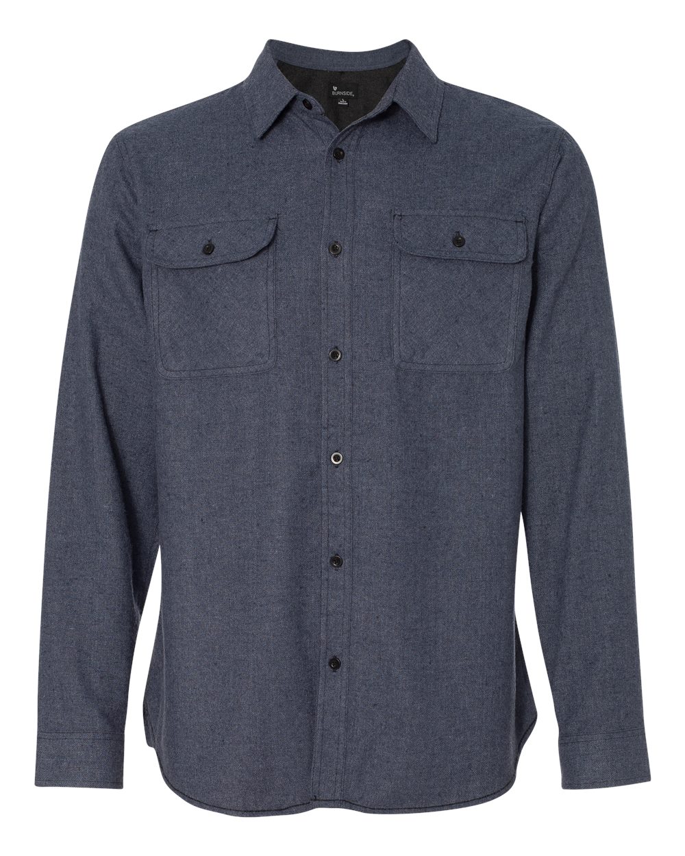 Burnside 8200 Long Sleeve Solid Flannel Shirt