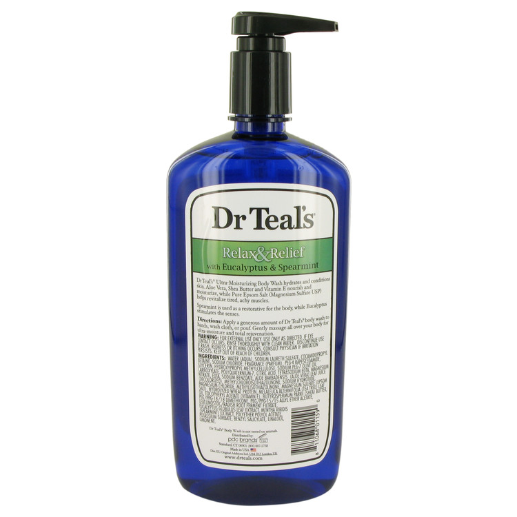 Dr Teal's Body Wash With Pure Epsom Salt Body Wash with pure epsom salt with eucalyptus & Spearmint