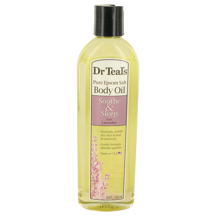 Dr Teal's Bath Oil Sooth & Sleep with Lavender Pure Epsom Salt Body Oil Sooth & Sleep with Lavender