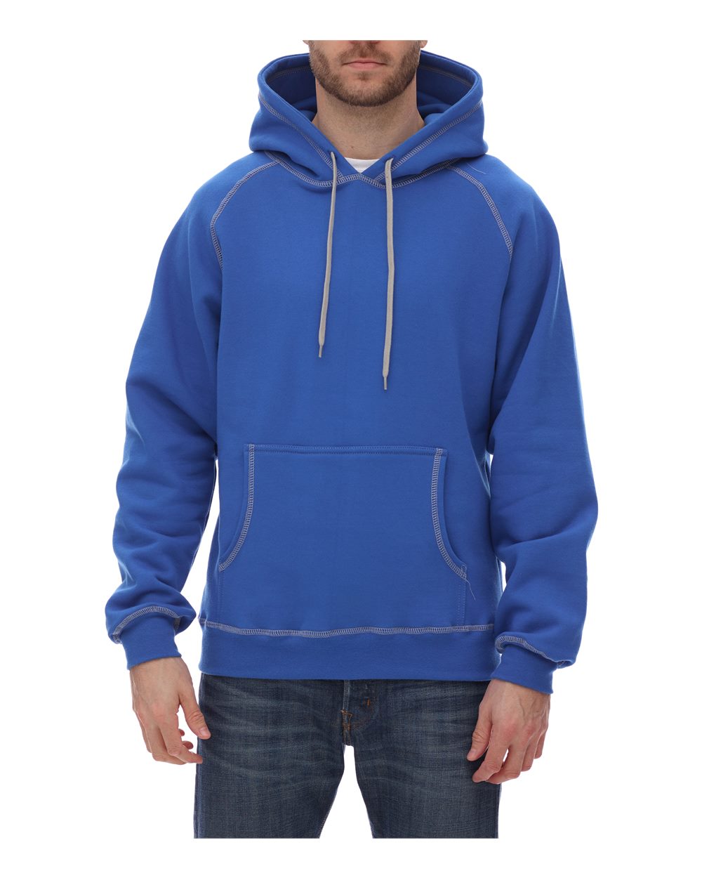 King Fashion KP8011 Extra Heavy Hooded Pullover