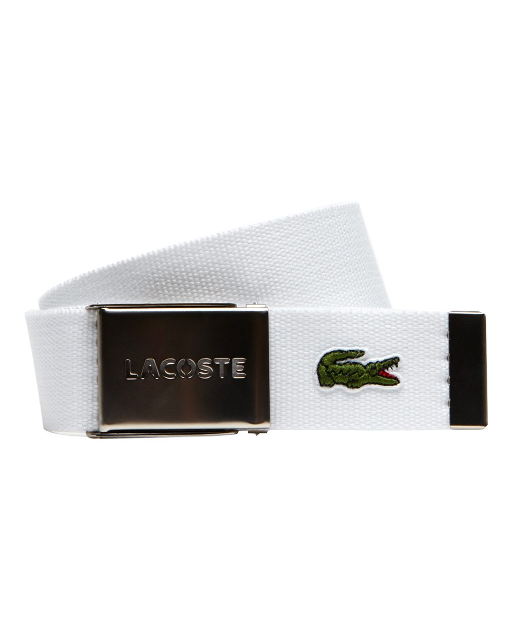 Lacoste RC2012 Textile Signature Croc Logo Belt