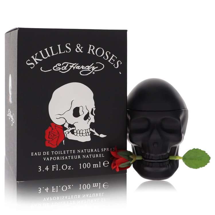 Skulls & Roses by Christian Audigier Eau De Toilette Spray for Men