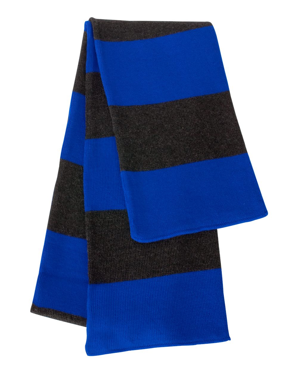 Sportsman SP02 Rugby-Striped Knit Scarf