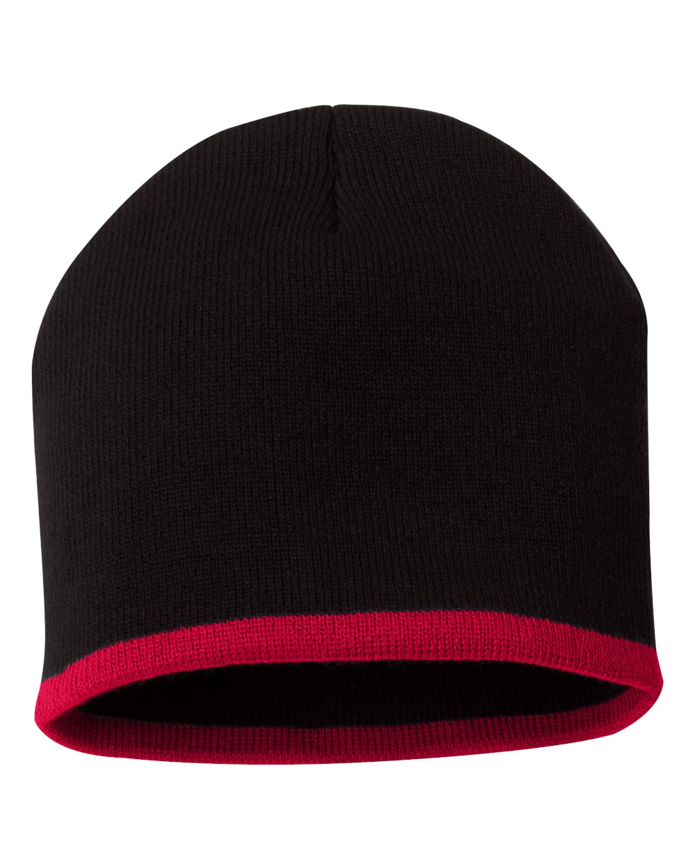 Sportsman SP09 8" Bottom-Striped Knit Beanie