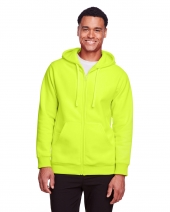 Team 365 TT95 Adult Zone HydroSport? Heavyweight Full-Zip Hooded Sweatshirt