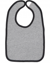 Rabbit Skins RS1004 Infant Contrast Trim Bib