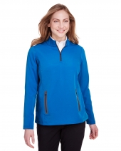 North End NE401W Ladies' Quest Stretch Quarter-Zip