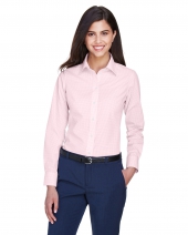 Devon & Jones D640W Ladies' Crown Woven Collection™ Gingham Check