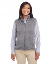 Devon & Jones DG797W Ladies' Newbury Mélange Fleece Vest