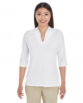 Devon & Jones DP188W Ladies' Perfect Fit™ Tailored Open Neckline Top