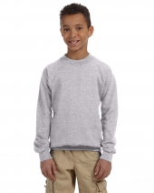 Gildan G180B Youth Heavy Blend™ 8 oz., 50/50 Fleece Crew