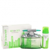 Sex In The City Kiss Eau De Parfum Spray + Free 1.7 oz Deodorant Spray