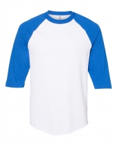 ALSTYLE 1334 Classic Raglan Three-Quarter Sleeve T-Shirt