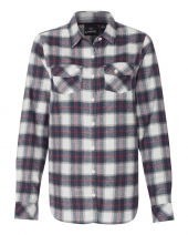 Burnside 5210 Women's Yarn-Dyed Long Sleeve Flannel Shirt