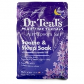 Dr Teal's Nighttime Therapy Pure Epsom Salt Sooth & Sleep Soak with Lavender Essential Oil