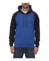 King Fashion KF4042 Fleece Raglan Hooded Sweatshirt