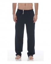 King Fashion KF9022 Pocketed Open Bottom Sweatpants