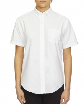 Van Heusen 18CV301 Women's Oxford Short Sleeve Shirt