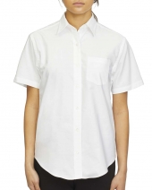 Van Heusen 18CV311 Women's Short Sleeve Aviation Shirt